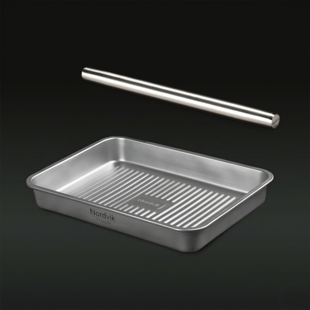 Nordvik® Pure Titanium Kagerulle til Dej