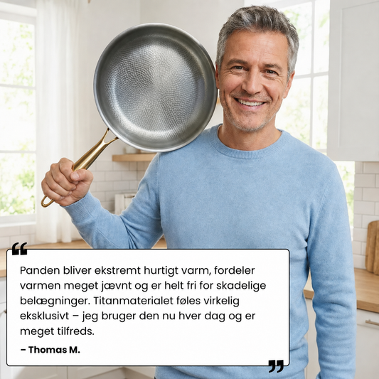 Nordvik® Titanium Nutri Pan Pro 2.0 — Spring Detox Udsalg