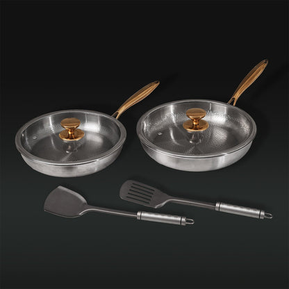 Ren Titanium Pande Hverdags Duo Sæt (6 Stykker)