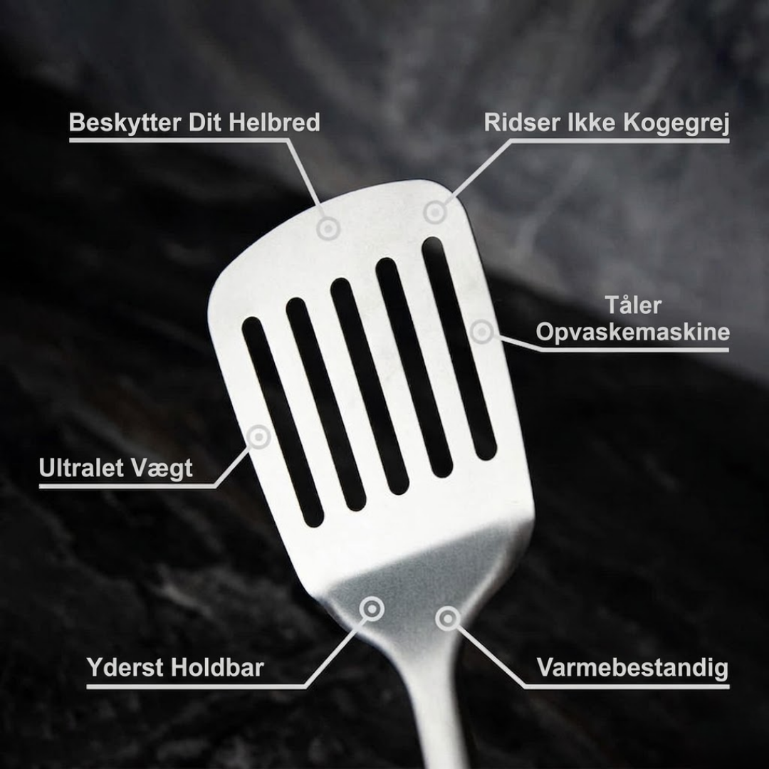 Nordvik® 100% Ren Titanium Spatel / Redskaber.