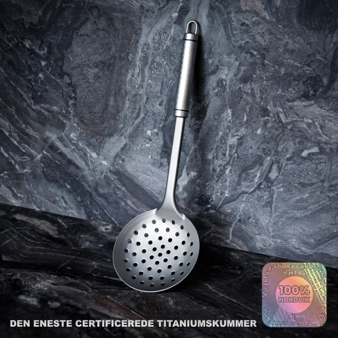 Nordvik® 100% Ren Titanium Spatel / Redskaber.