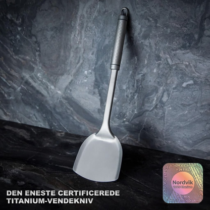 Nordvik® 100% Ren Titanium Spatel / Redskaber.