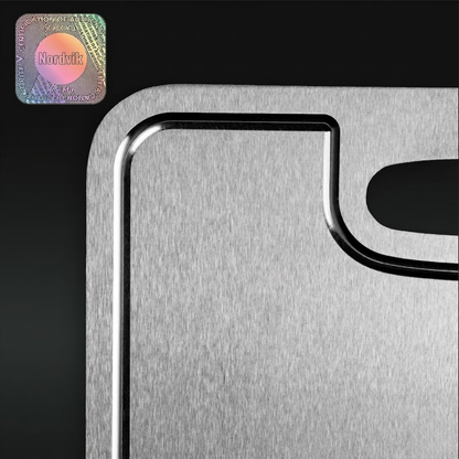 Certificeret Nordvik® Ren Titanium Skærebræt - V2 Opdateret Design