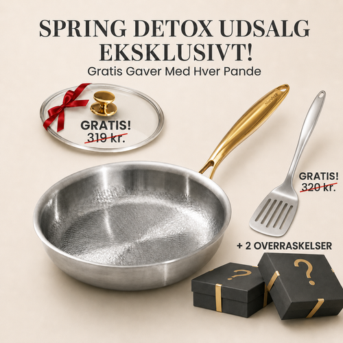Nordvik® Titanium Nutri Pan Pro 2.0 — Spring Detox Udsalg