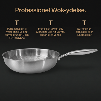 Nordvik Titanium Wok Pande (32cm)