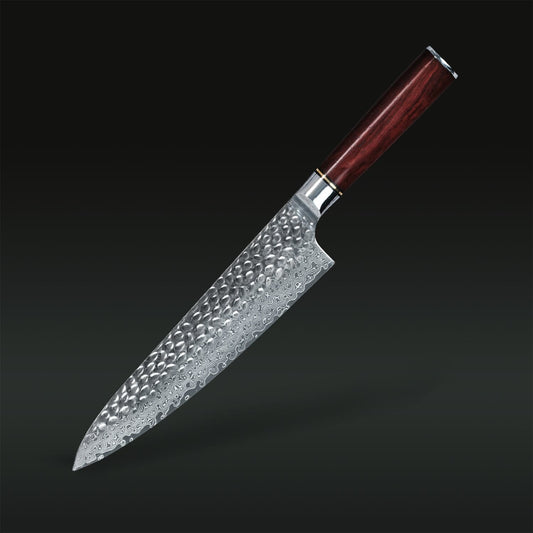 Nordvik® Raijin Damascus Kokkekniv 8,5″