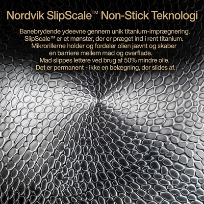 FORÅRSSALG EKSKLUSIVT | Nordvik® Ren Titanium Klassisk Pande Pro