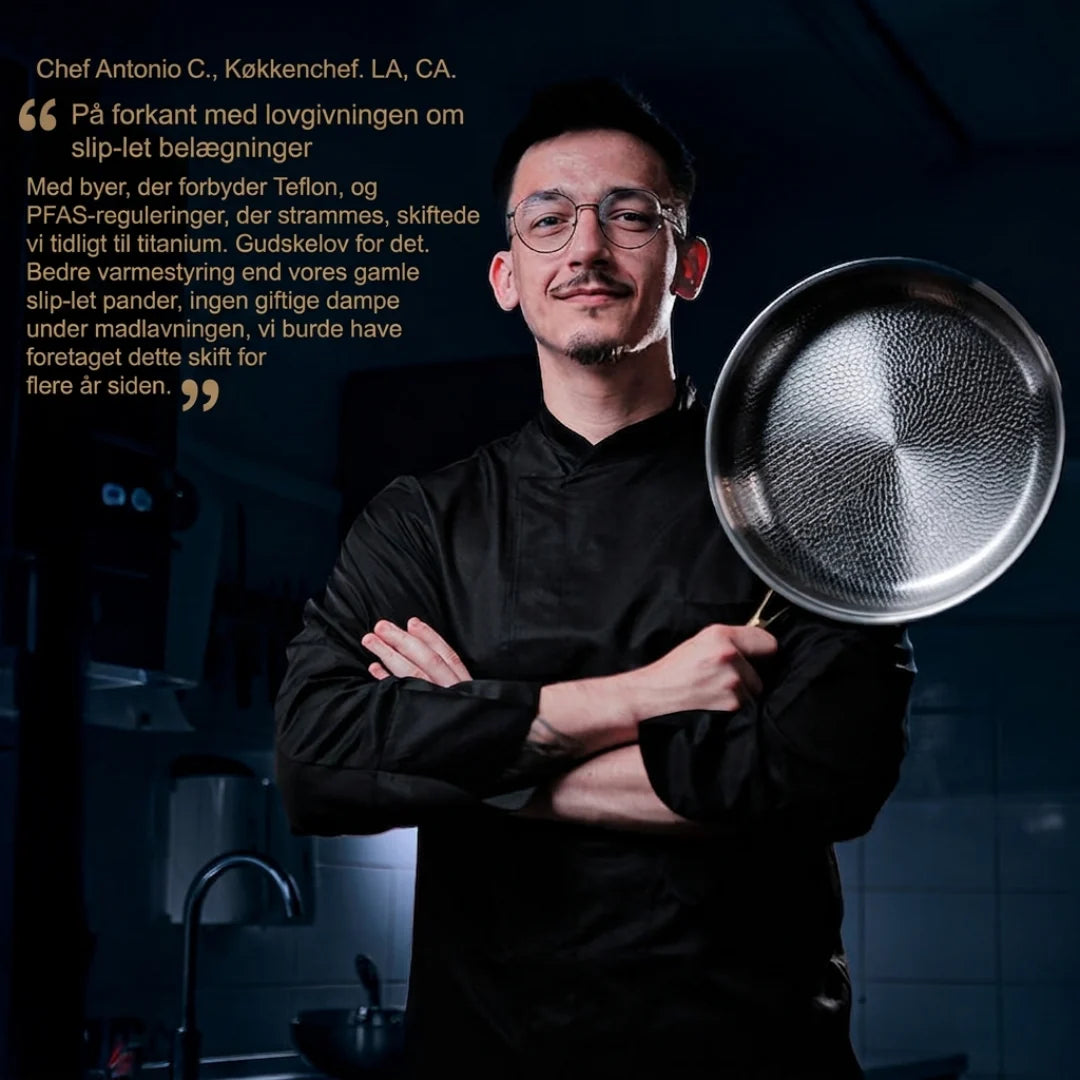 Nordvik Titanium Wok Pande (32cm)