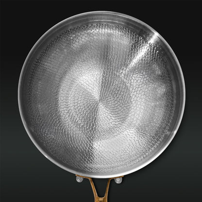 Nordvik Certificeret Ren Titanium Wok Pande Pro
